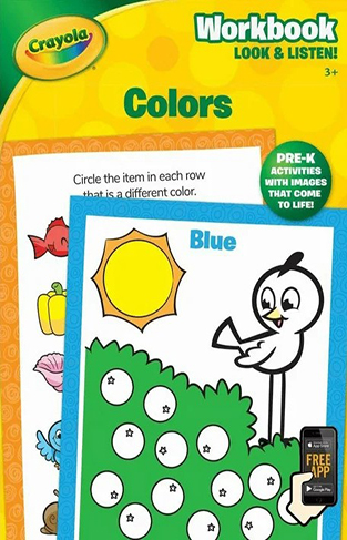 Crayola Colors Workbook